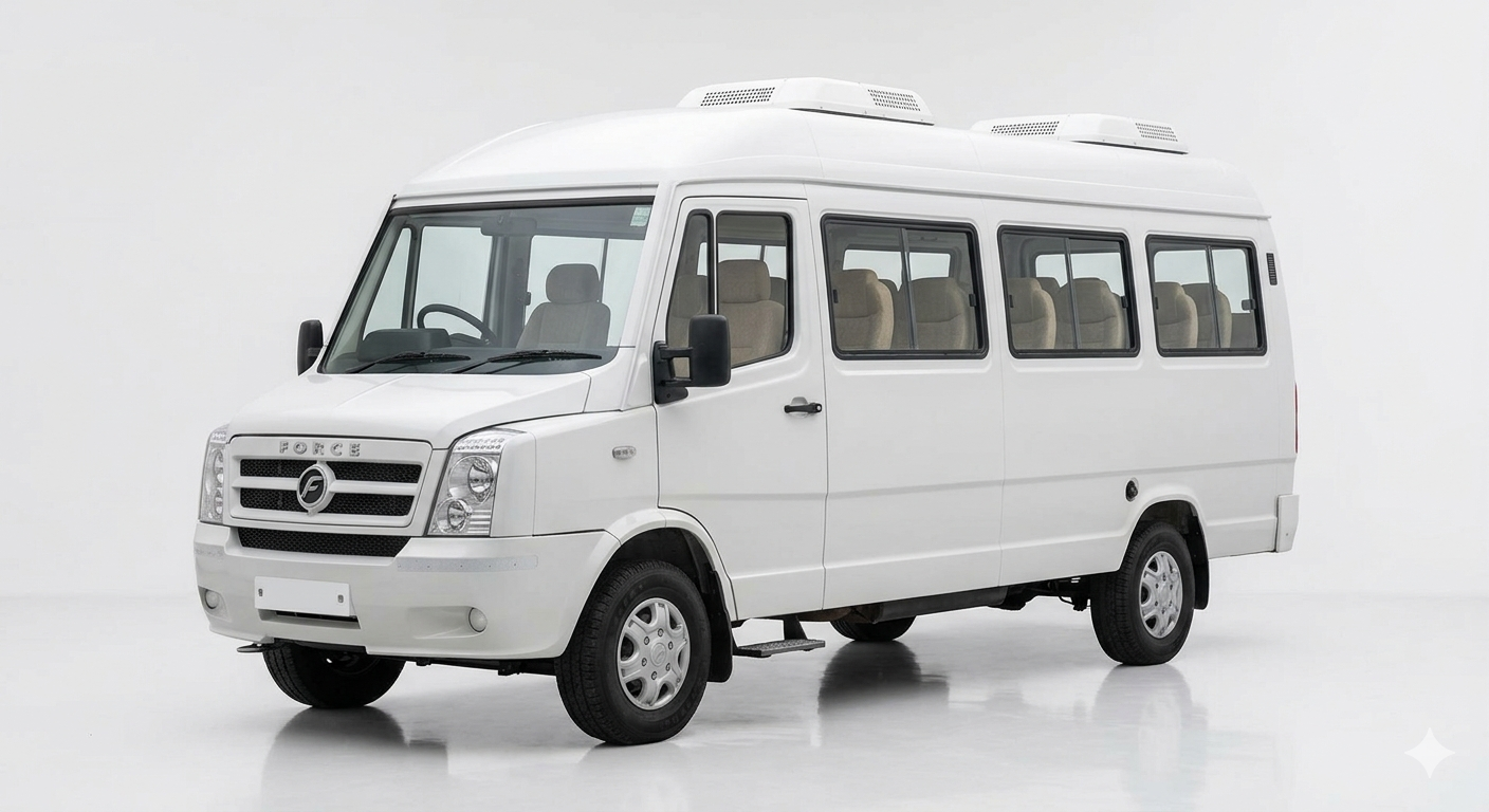 17 Seater AC Tempo Traveller Hire Madurai