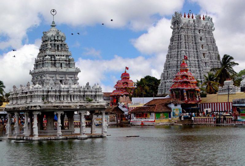 Suchindram Thanumalayan Temple Gopuram