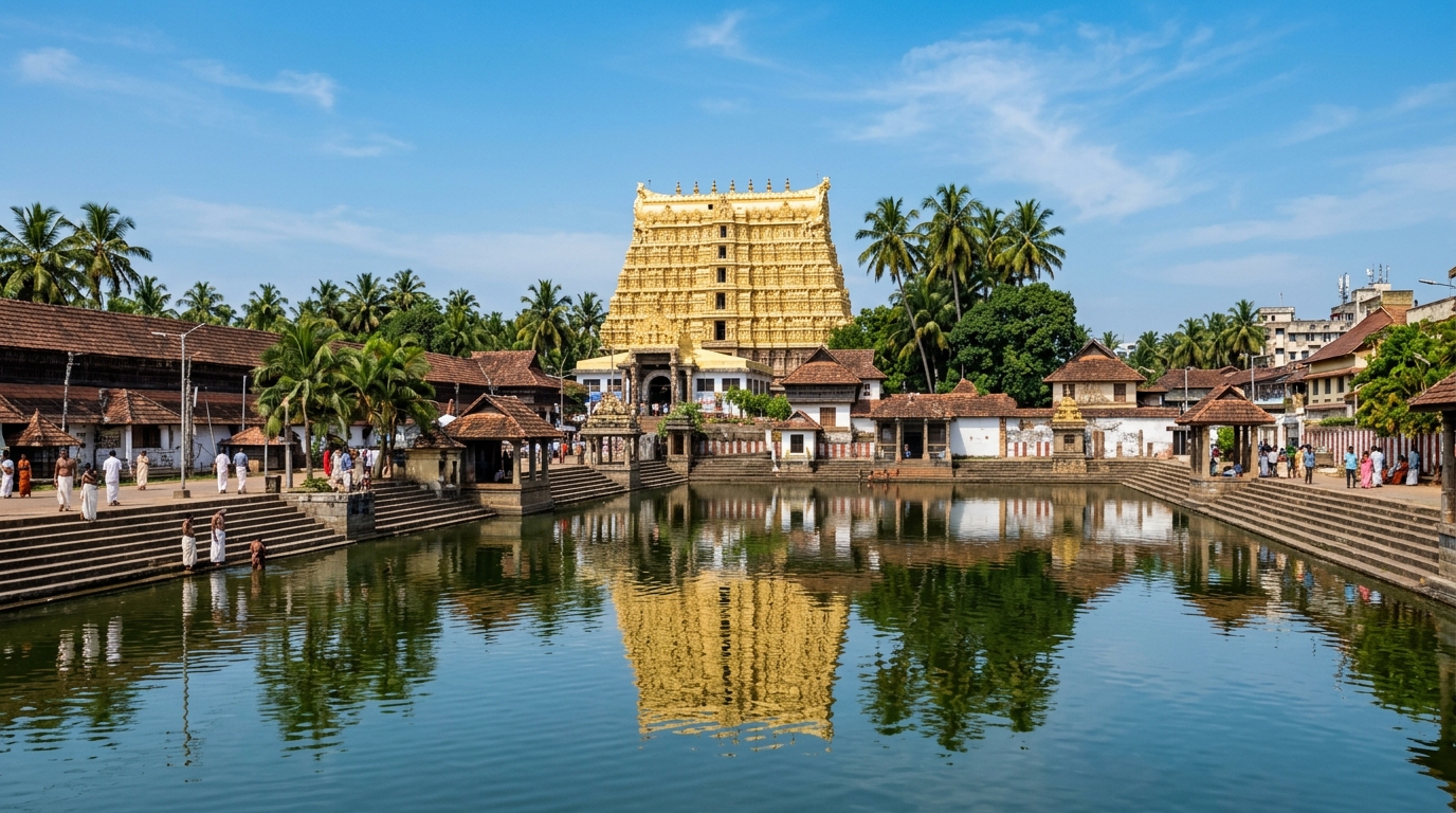Sree Padmanabhaswamy Temple in Trivandrum Kerala